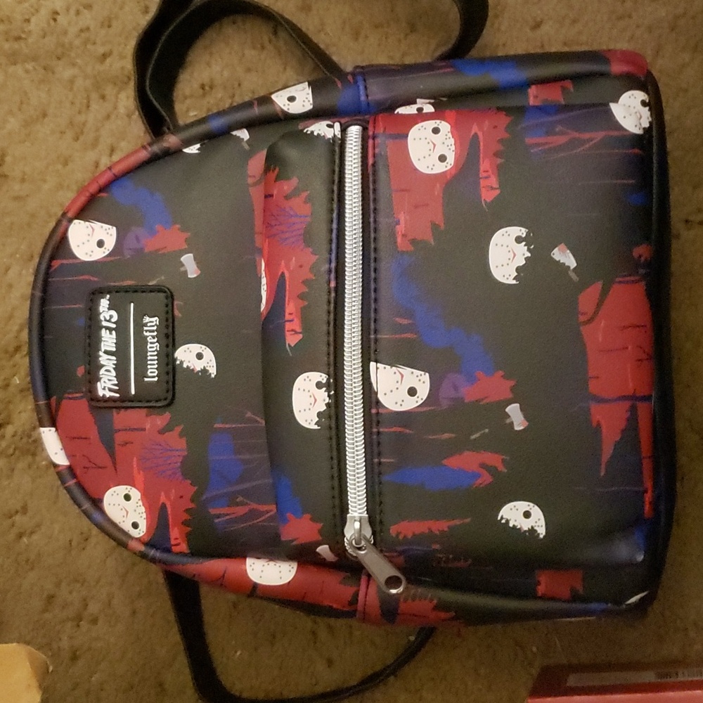 Friday the 13th loungefly mini backpack